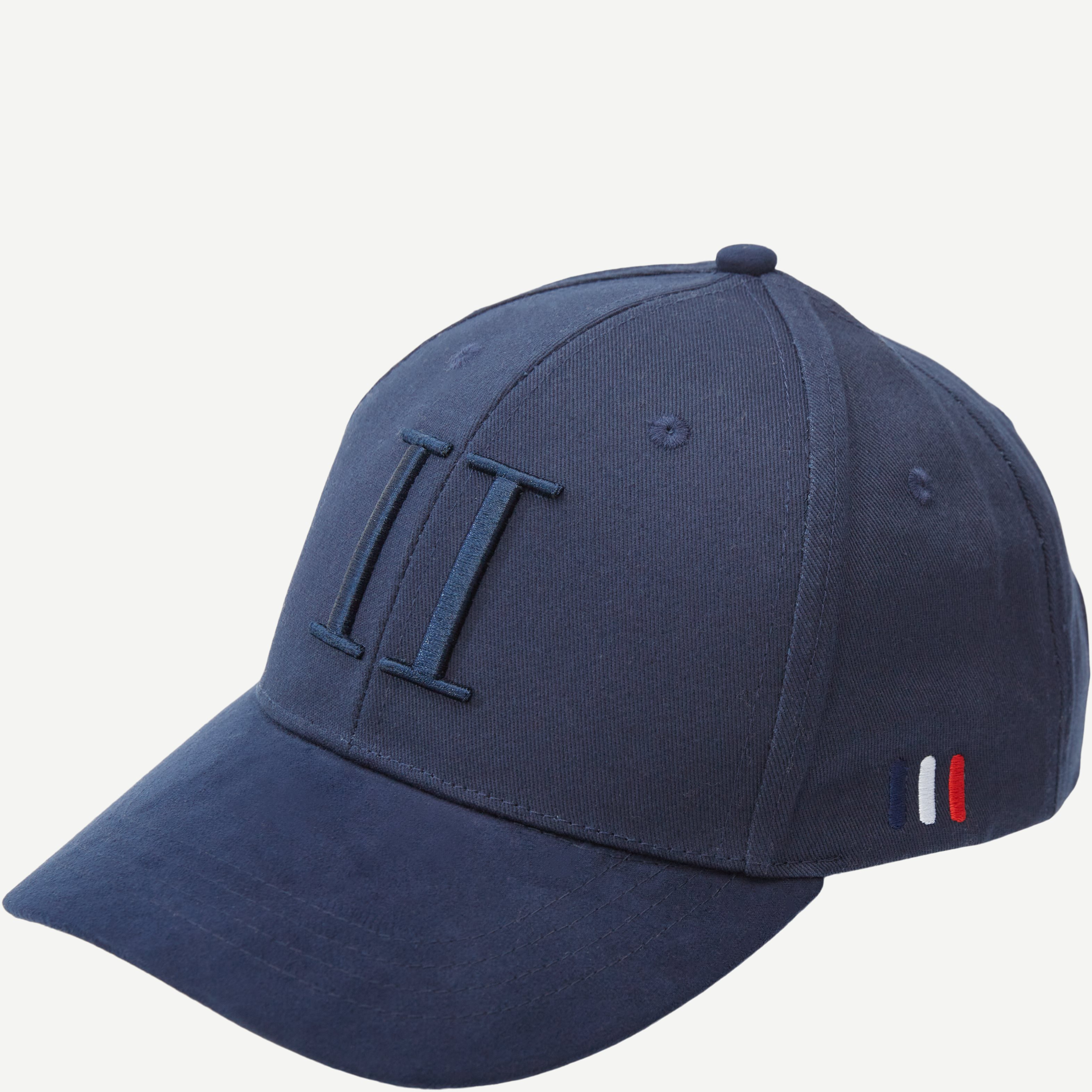 Les Deux Caps BASEBALL CAP SUEDE II LDM702003 Blue